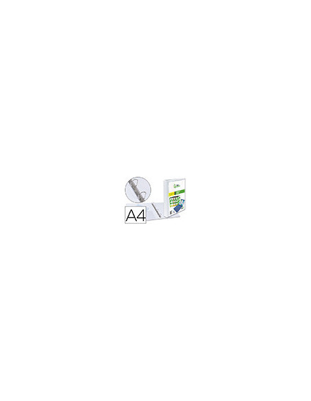 CARPETA CANGURO 4 A 25 MM PLASTICO DIN A4 BLANCO