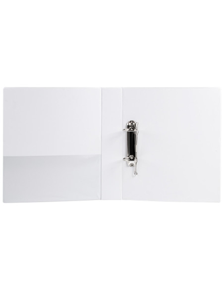 CARPETA CANGURO 2 A 40 MM PLASTICO DIN A4 BLANCO