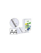 CARPETA CANGURO 4 A 40 MM PLASTICO DIN A4 BLANCO 2