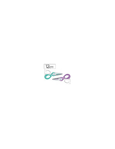 TIJERA ESC.MAPED KIDI-CUT 12 CM ESPECIAL INFANTIL CORTA SOLO PAPEL Y