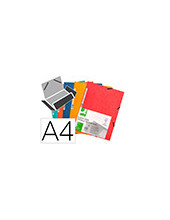 CARPETA GOMAS Q-CON.320X243MM SIMIL-PRESPAN 3 SOLAPAS LOMO 15CM SURT. 2