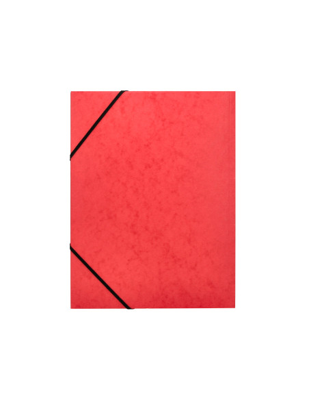 CARPETA GOMAS Q-CON.320X243MM SIMIL-PRESPAN 3 SOLAPAS LOMO 15CM SURT.