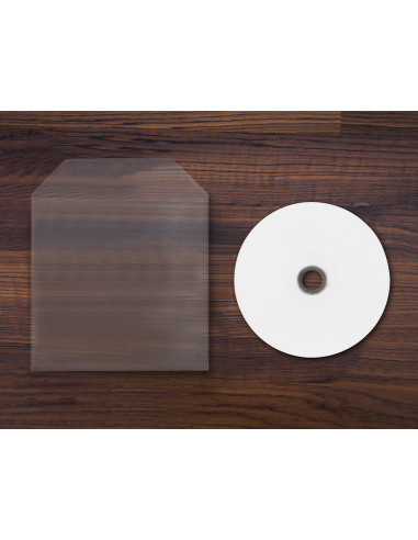 SOBRE CD Q-CON.PP C/SOLAPA PK.50 UDS.