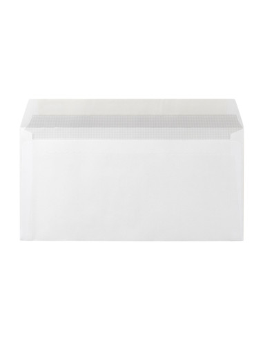 SOBRE N.4 BLANCO AMERICANO V/D 115X225MM TIRA SILICONA 500UD