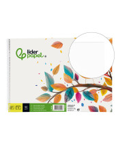 CUADERNO ESP. LIDERPAPEL DIBUJO FL. 20H 90GR.