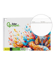 CUADERNO ESP. LIDERPAPEL DIBUJO FL. 20H 90GR. C/REC.