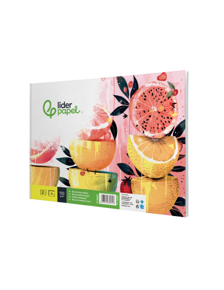 CUADERNO ESP. LIDERPAPEL DIBUJO FL. MICRO 20H. 130GR.