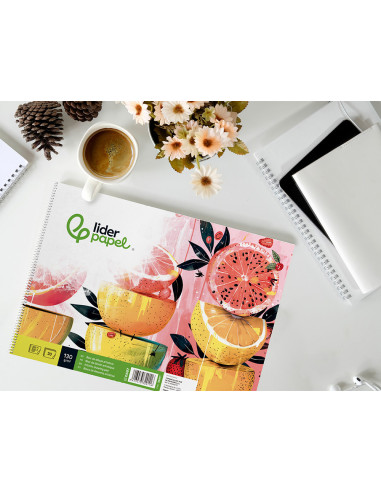 CUADERNO ESP. LIDERPAPEL DIBUJO FL. MICRO 20H. 130GR.