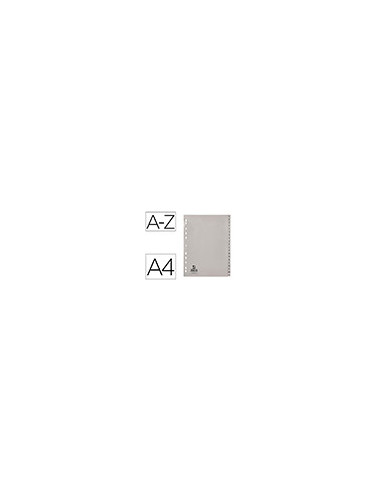 SEP.ALFABETICO Q-CON.PLASTICO A-Z DIN A4 MULTITAL.