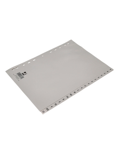 SEP.ALFABETICO Q-CON.PLASTICO A-Z DIN A4 MULTITAL.