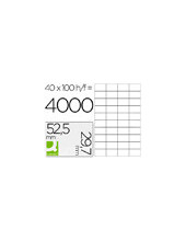 ETIQUETA ADH. Q-CON. 52,5X29,7MM 100H. 2