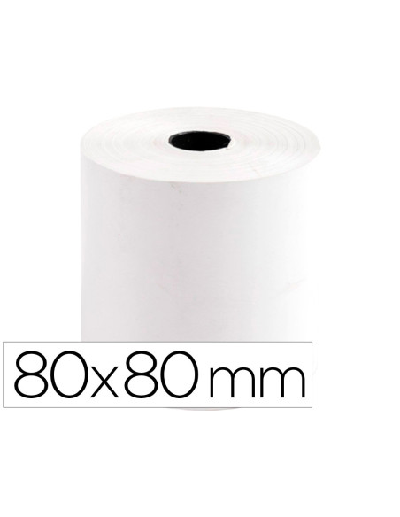 ROLLO SUMADORA TERMICO Q-CON.80 MM ANCHO X 80 MM DIAMETRO