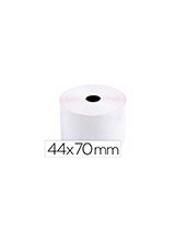 ROLLO SUMADORA TERMICO Q-CON.44 MM ANCHO X 70 MM DIAMETRO 2