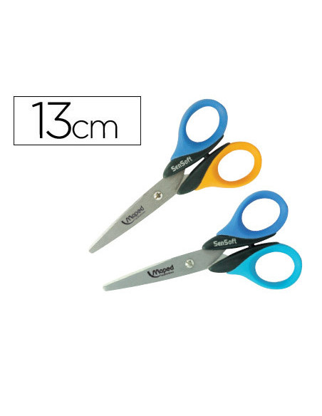 TIJERA ESC.MAPED SENSOFT 13 CM