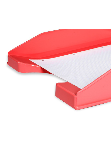 BANDEJA SOBREM.PLASTICO Q-CON.ROJO OPACO