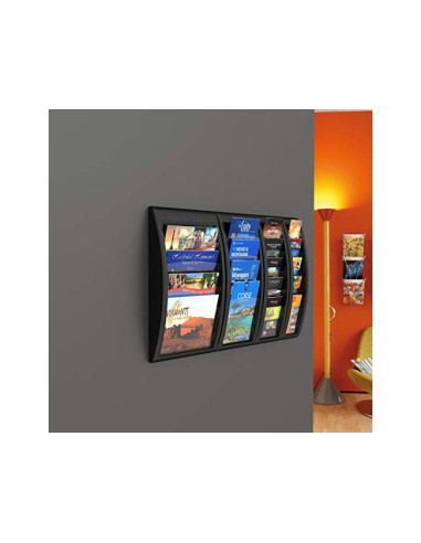 EXPOSITOR MURAL FAST POSTALES A6 NG.5 CASILLAS 650X181X95 MM