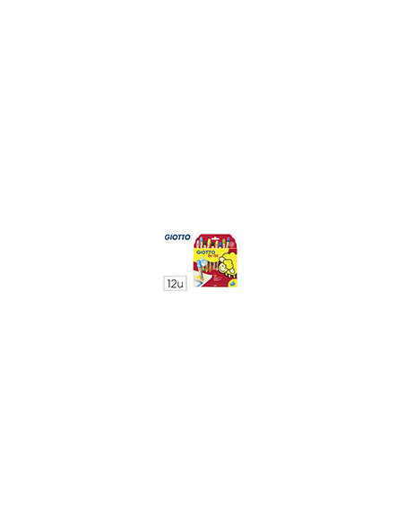 LAPICES COL.GIOTTO BEBE CAJA 12 LAPICES