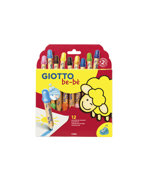 LAPICES COL.GIOTTO BEBE CAJA 12 LAPICES