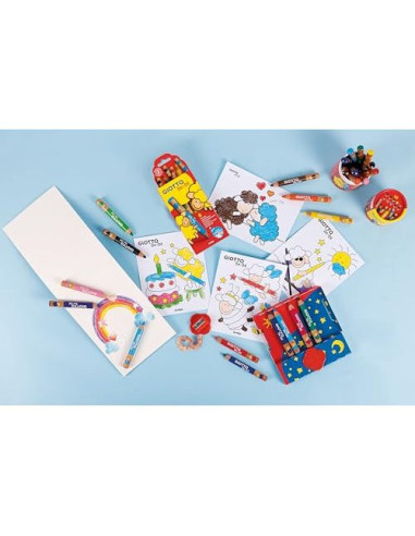 LAPICES COL.GIOTTO BEBE CAJA 12 LAPICES
