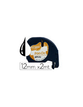 CINTA DYMO 18769 12MMX2MT ROPA NG/BL. D1 2