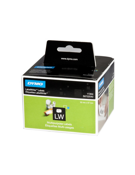 ETIQUETA ADH. DYMO 11354 57X32MM 1000UD. IMP400