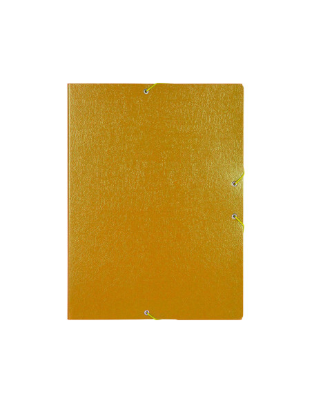 CARPETA PROYECTOS LOMO 5 CM AMARILLA CARTON
