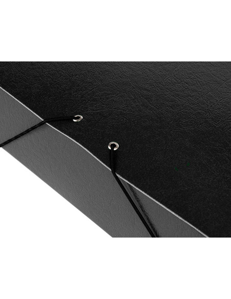 CARPETA PROYECTOS LOMO 7 CM NEGRA CARTON