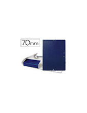 CARPETA PROYECTOS LOMO 7 CM AZUL CARTON 2