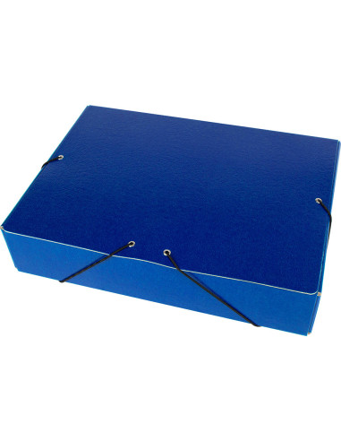 CARPETA PROYECTOS LOMO 7 CM AZUL CARTON