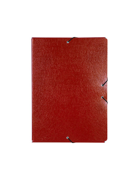 CARPETA PROYECTOS LOMO 7 CM ROJA CARTON