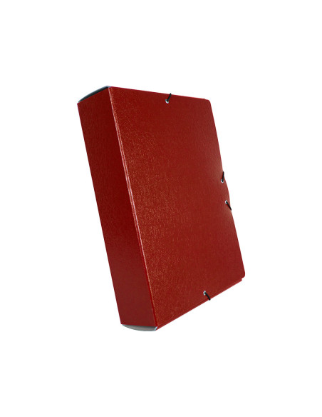 CARPETA PROYECTOS LOMO 7 CM ROJA CARTON