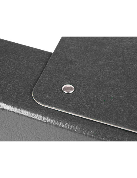 CARPETA PROYECTOS LOMO 7 CM GRIS CARTON