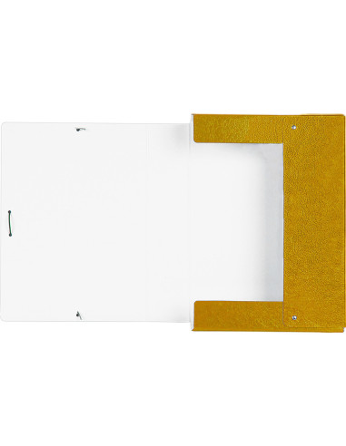 CARPETA PROYECTOS LOMO 7 CM AMARILLA CARTON