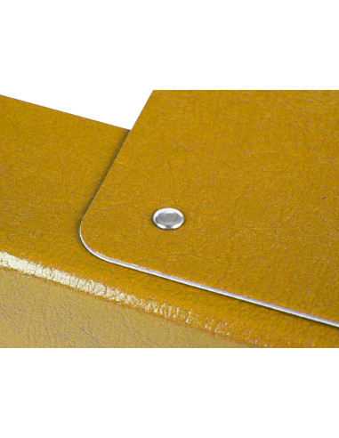CARPETA PROYECTOS LOMO 7 CM AMARILLA CARTON