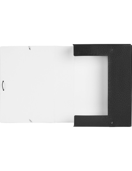 CARPETA PROYECTOS LOMO 9 CM NEGRA CARTON
