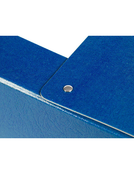 CARPETA PROYECTOS LOMO 9 CM AZUL CARTON