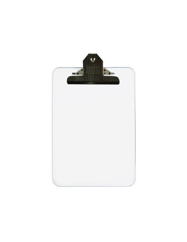 PORTANOTAS PINZA SUPERIOR Q-CON.PLASTICO TPTE.DIN A4