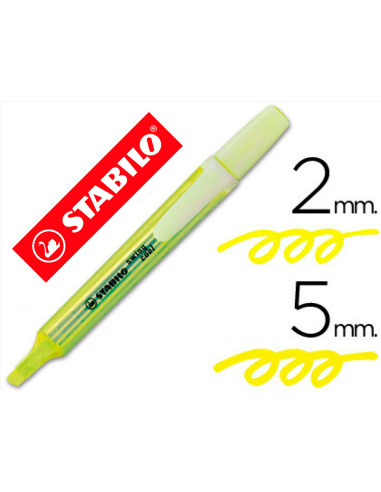 ROTULADOR STABILO MARCADOR FLUOR SWING COOL AMARILLO