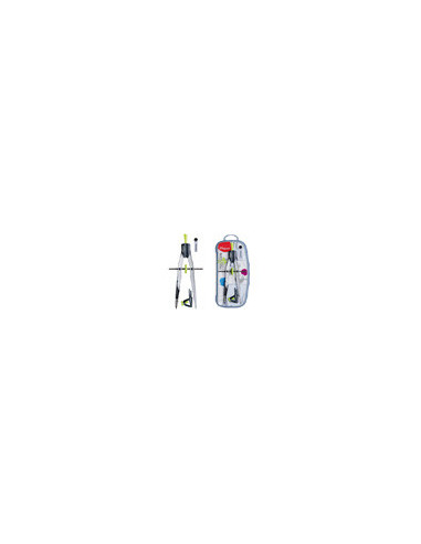 COMPAS MAPED 291010 C/BIGOTERA ABRAZADERA Y ESTUCHE MINAS