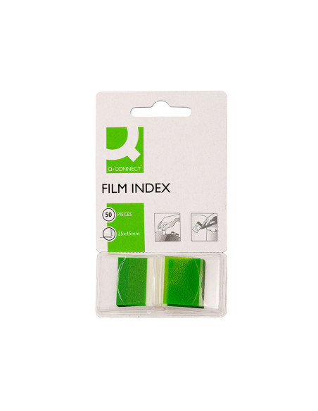 BANDERITAS SEP.Q-CONNECT VERDES DISP.50