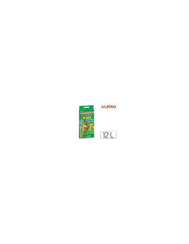 LAPICES COL.ALPINO TRI ESTUCHE 12 COL.SURT.