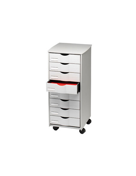 MUEBLE AUXILIAR FAST PARA OFICINA NG.8 CAJ. EN COLOR GRIS 5X825X38