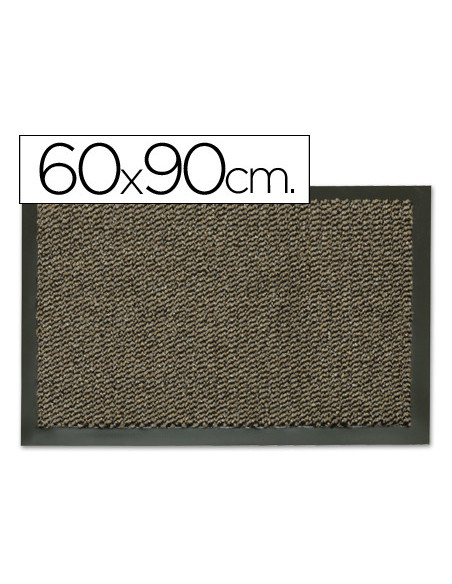 ALFOMBRA FAST ANTIPOLVO GRIS BASIC 60X90 CM