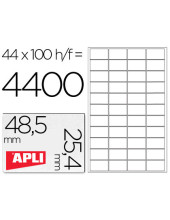 ETIQUETA ADH. APLI 1285 48,5X25,4MM 100H.