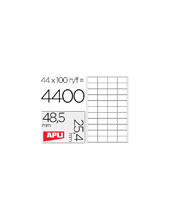 ETIQUETA ADH. APLI 1285 48,5X25,4MM 100H. 2
