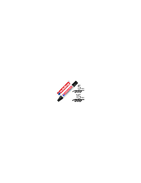 ROTULADOR EDDING MARCADOR PERMANENTE 850 NEGRO PUNTA BISELADA 16 MM