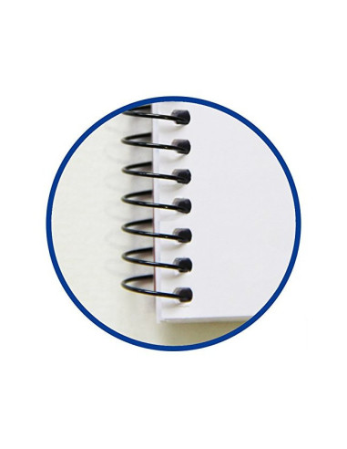 CUADERNO ESP. OXFORD A5 T.CARTON 4MM 80H. 90GR. COL.SURT.