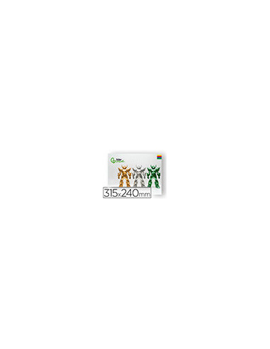 BLOC LIDERPAPEL MANUALIDADES 240X315MM CARTULINA MET. 10H. 250GR.