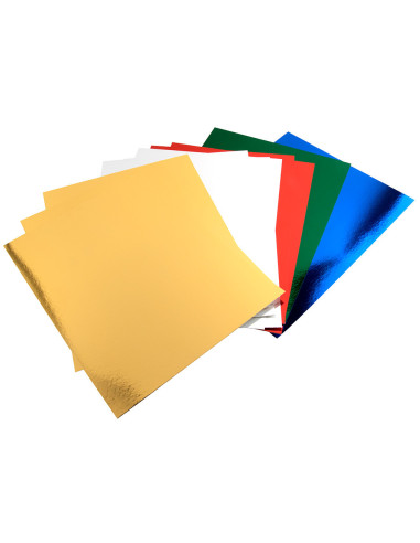 BLOC LIDERPAPEL MANUALIDADES 240X315MM CARTULINA MET. 10H. 250GR.