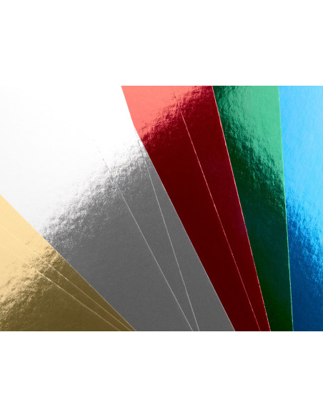 BLOC LIDERPAPEL MANUALIDADES 240X315MM CARTULINA MET. 10H. 250GR.